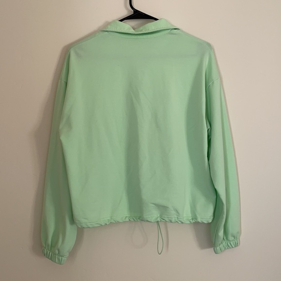 Dolls Kill Neon Green Quarter Zip - Picture 8 of 8